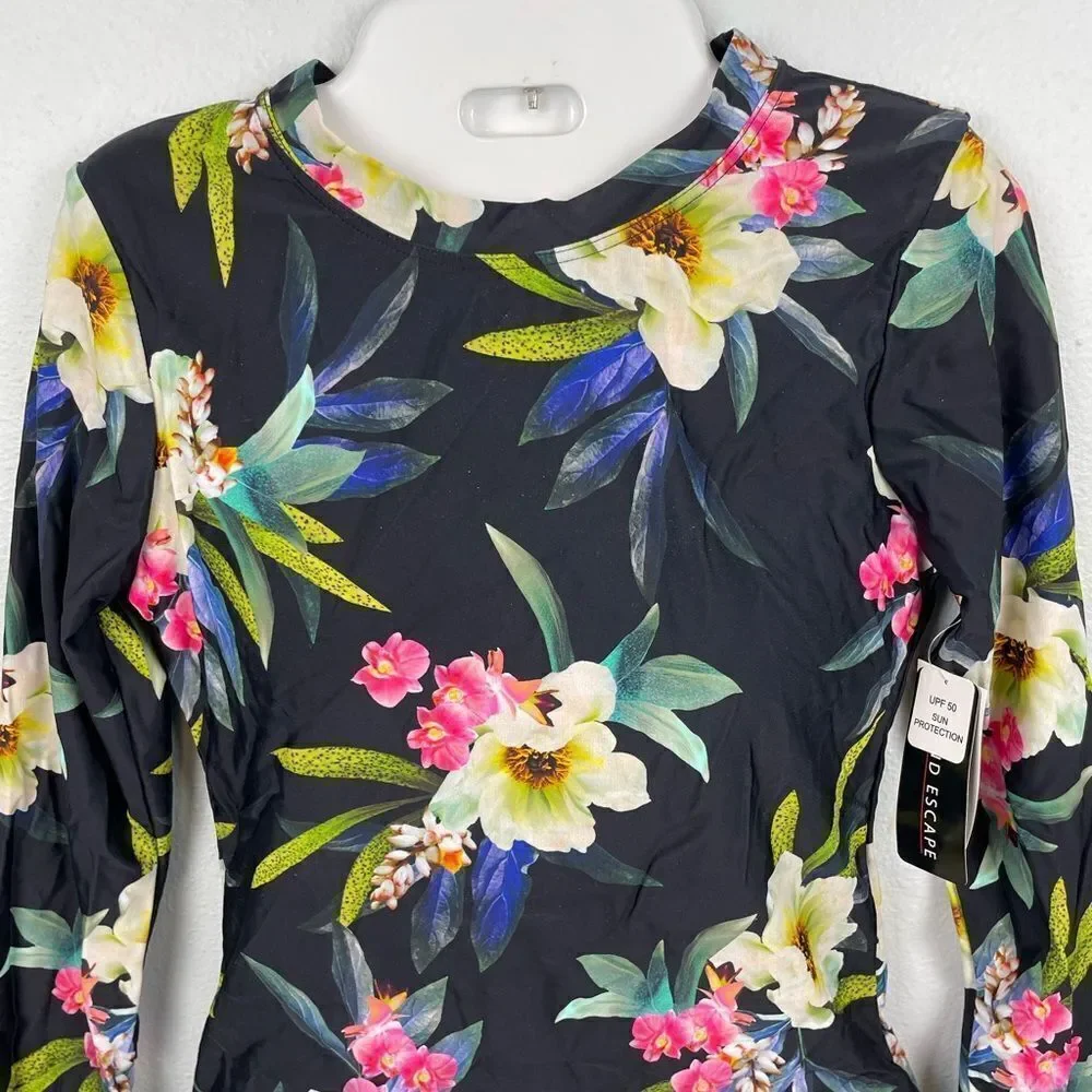 NWT Island Escape Swim Shirt Size S
